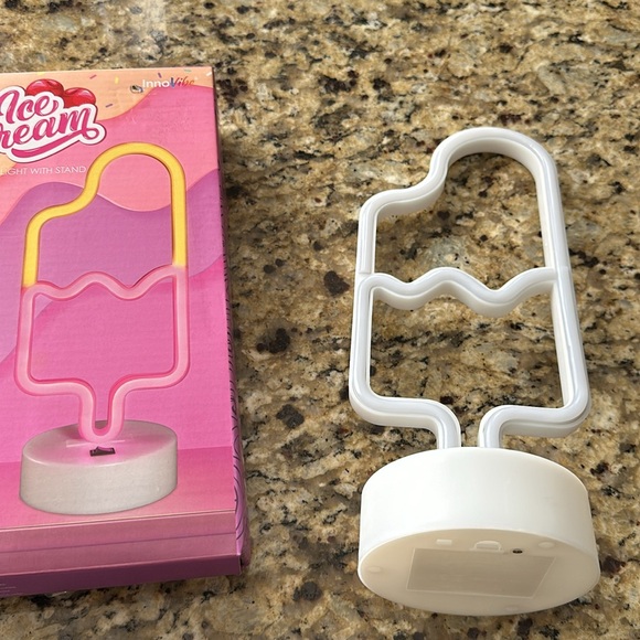 New Ice Cream Neon Light with Stand - Picture 5 of 7